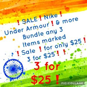 3 for $25 Sale❗️Bundle any 3 ❗️Sale❗️ for only $25